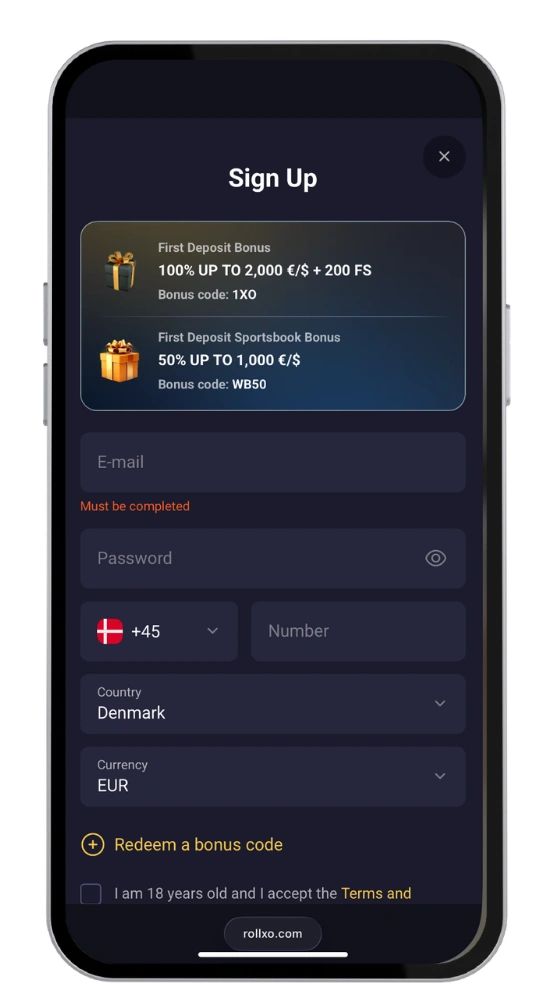 rollxo casino anmelden